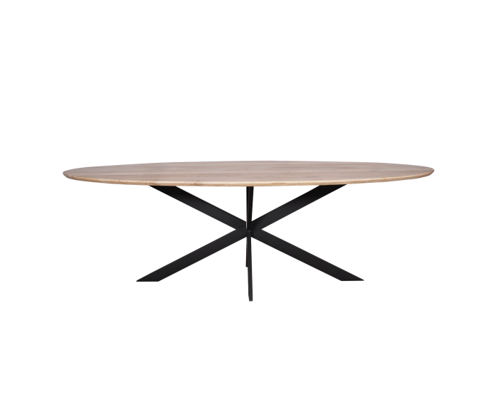 Eiken eettafel Ferris | Ovaal 240 cm | Naturel