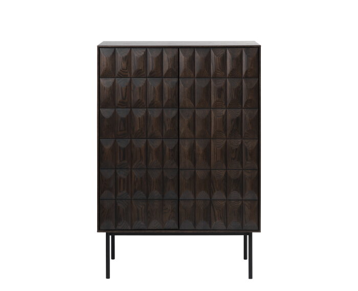 Drankkast Latina eiken 90 cm breed - Espresso