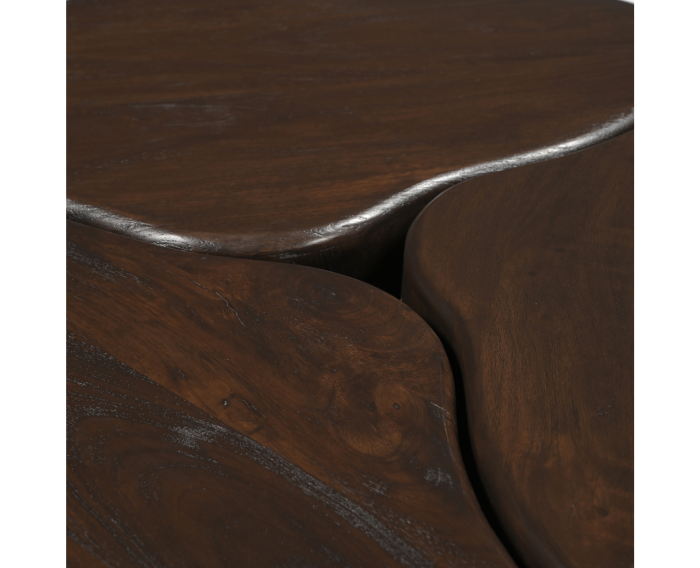 Salontafel Elara Mangohout Bruin 115 cm