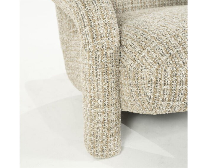 Fauteuil Monica - taupe | Eleonora