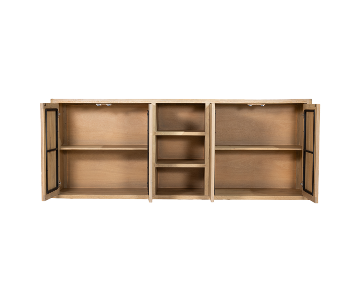 Tenna Dressoir naturel 220 cm