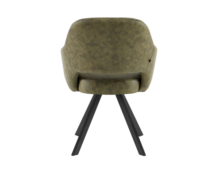 Eetkamerstoel Emilie CEP 04 Army Green ZITTING