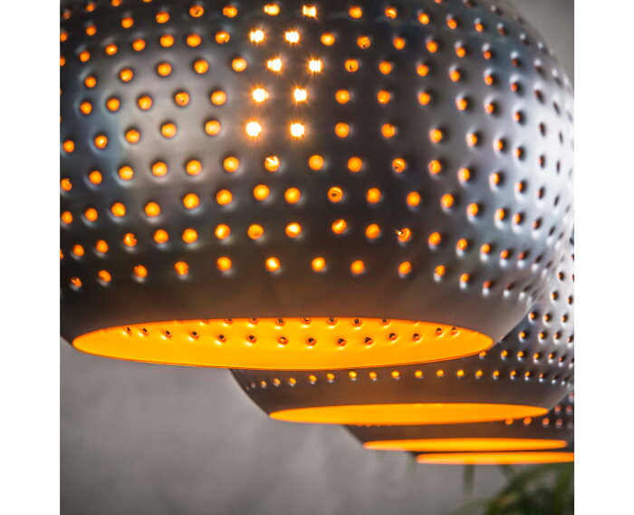 Hanglamp Punch 4 Lampen | Ray-Zwart