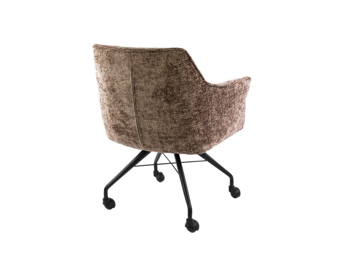 Armstoel wieltjes Raster VPE2 - Rich champagne