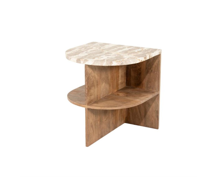 Marwood 44x44cm - natuurlijk | BY-BOO