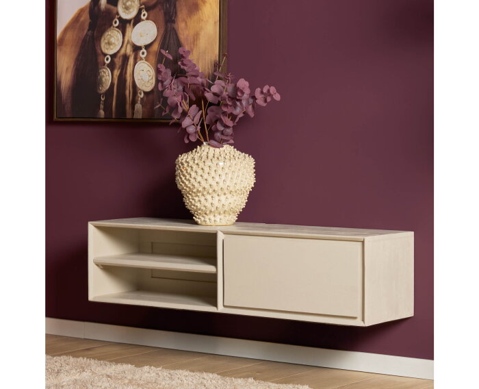 Zwevend tv meubel Ambiance Sand | 120 cm