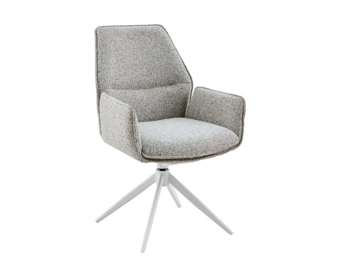 Eetkamerstoel Hera | Beige | Met armleuning