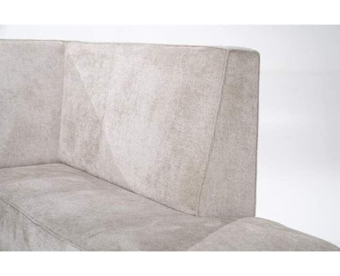 SEVN Jelle hoek-eetkamerbank Genesis Dove - 278x203 cm - zelf samen te stellen