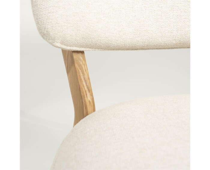 Fauteuil Mikky naturel - beige | Eleonora
