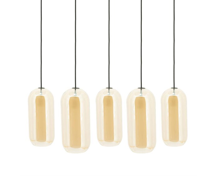 Shona cluster rectangular - amber | BY-BOO