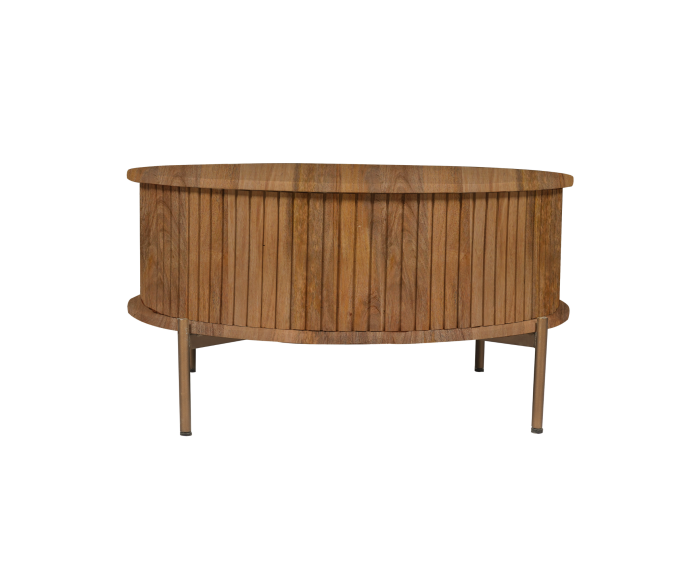Salontafel Madison Natural | 80 cm | Rond