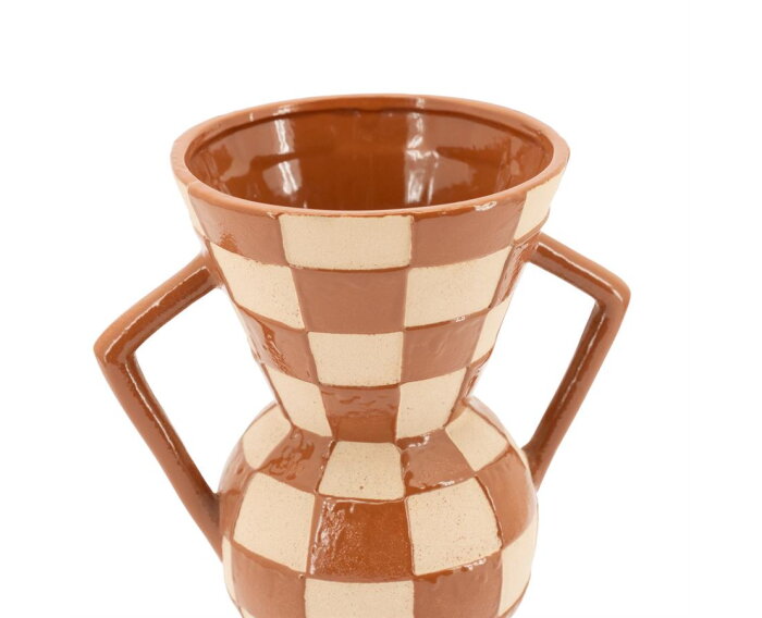 Vase Blocsy 2 - bruin | BY-BOO