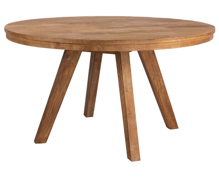 Classic eettafel Tradition rond teakhout
