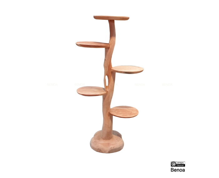 Suar Boom Sculptuur Rond