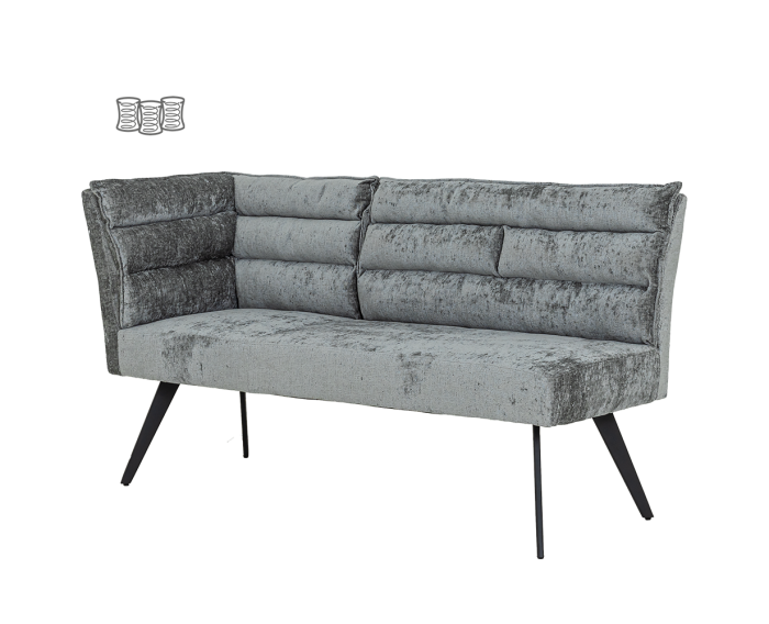 Rosora Hoekbankje rechts 100 cm - HZ6068-85 grey