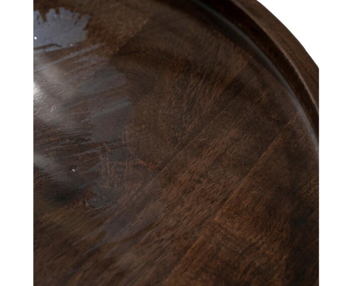 Side table Eclat 40x40cm - bruin | BY-BOO