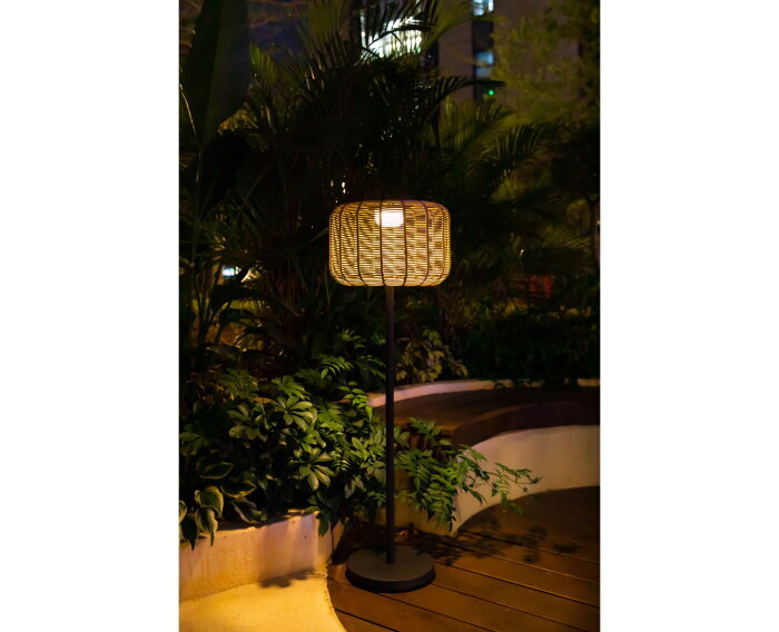 Buitenlamp Valerie Garden Solar Rotan