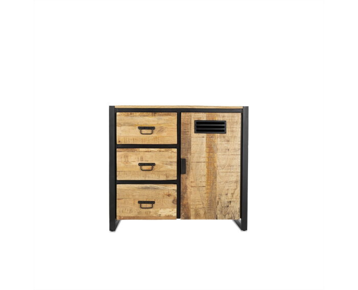 Luna 1 Door 3 Drawer Sideboard 94