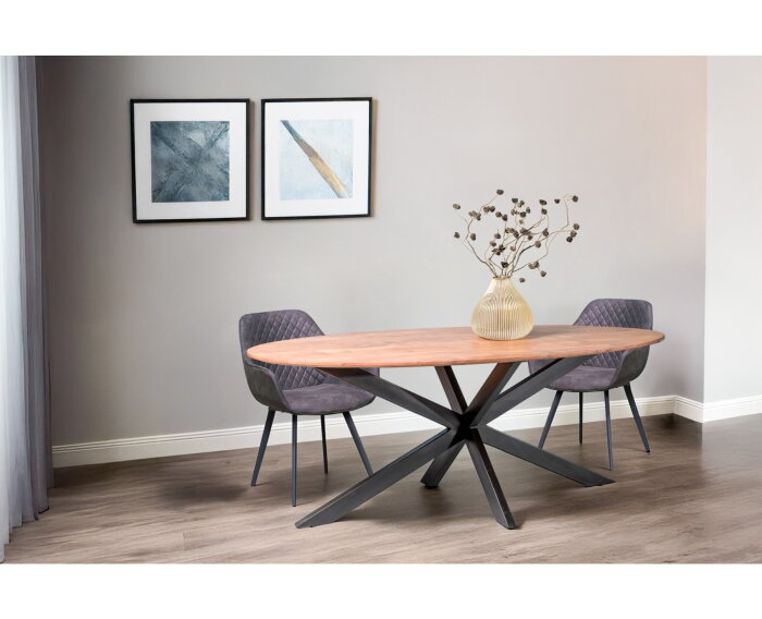 Ovale Eettafel Oslo - 240x110 cm | Livingfurn