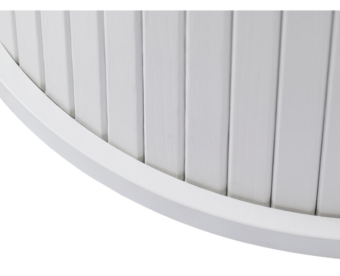Eettafel Nola rond 120 cm - wit