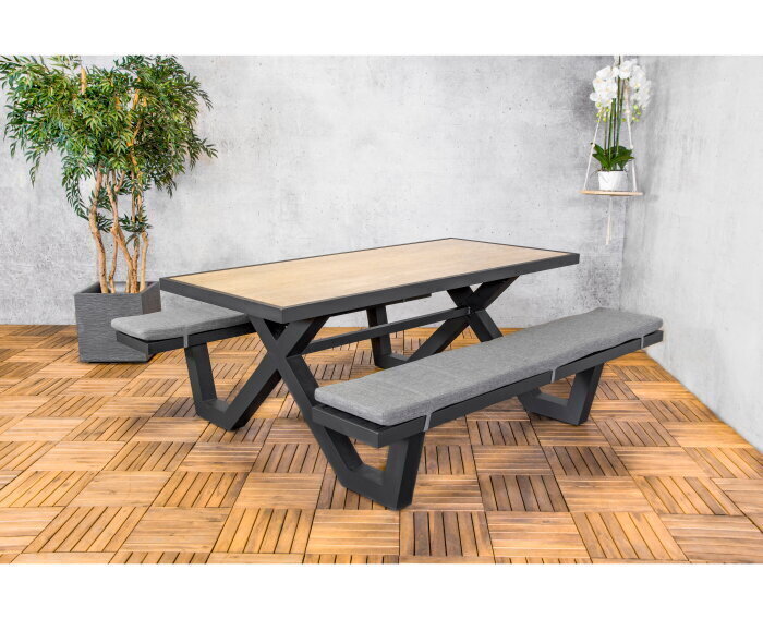 Picknicktafel Orlando 180cm - HPL & Aluminium