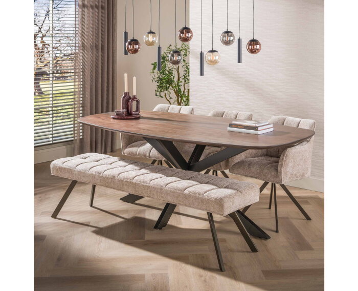 Hanglamp Orb 6+5L - Zwart