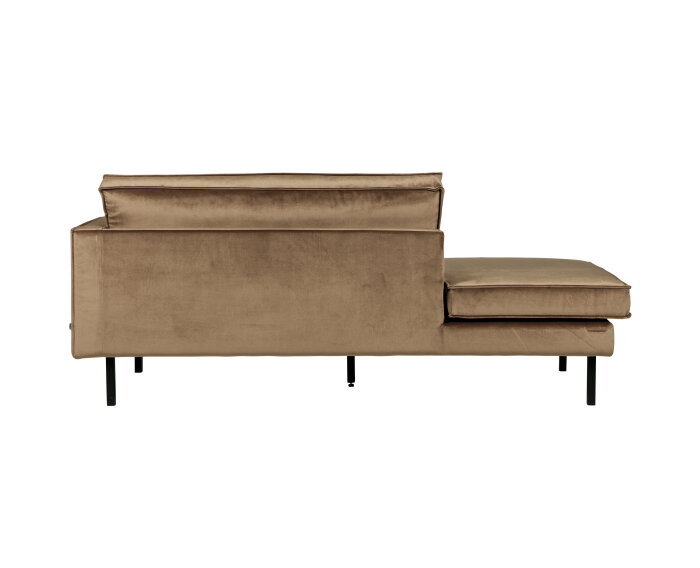 Rodeo Daybed Right Velvet Taupe - BePureHome