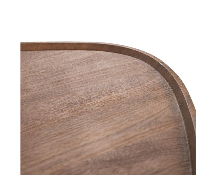 Salontafel Nino 80x80cm - bruin | Eleonora