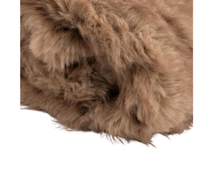 Plaid Foxy Fox 170x130cm - light brown | BY-BOO