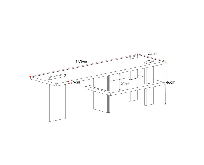 Tv meubel Lina | 160 cm