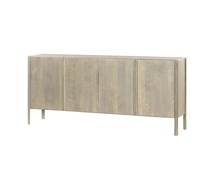 Amalfi Dressoir white wash 200 cm