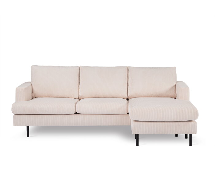 3 seater sofa CL L+R, fabric Fjord 23, F460 beige