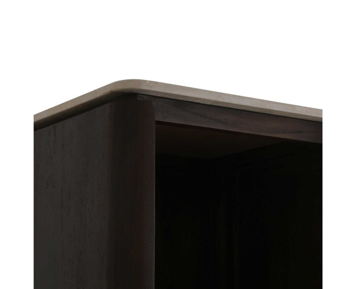 Boekenkast Dallas Bruin Mangohout 55 cm