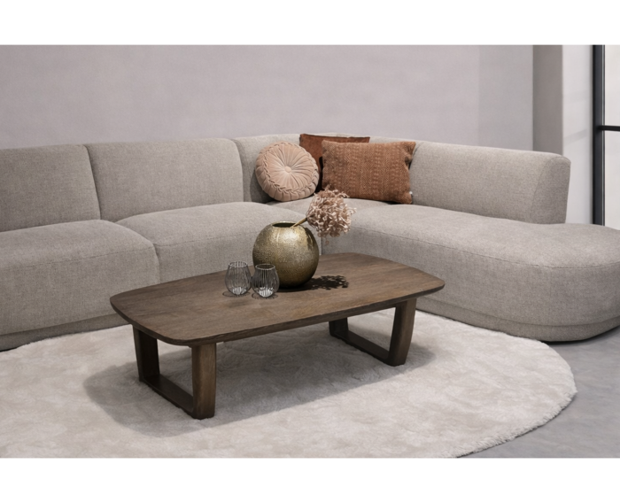 Salontafel Cortez mangohout 130x70 cm