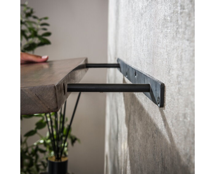 Wandplank 60 Carve - Massief acacia drift brown