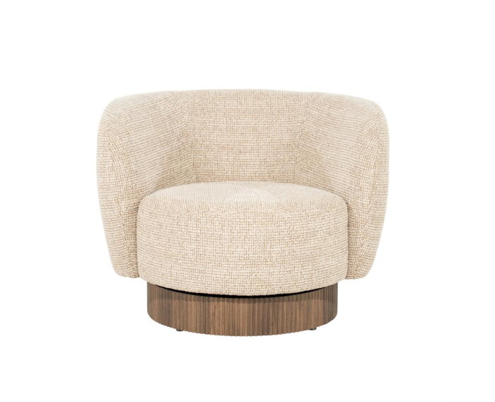 Fauteuil Norah - taupe | Eleonora