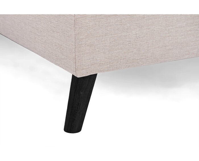 U-bank Lexington Rechts By-Olaf – Stof Inari 22 Beige – Houten Poten – Royale Hoekbank – 310 x 196 cm