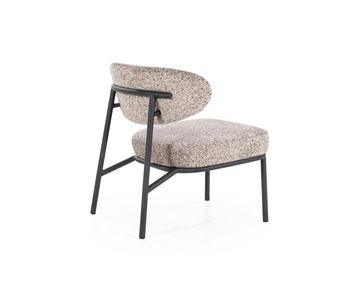 Lounge chair Jari - taupe | BY-BOO