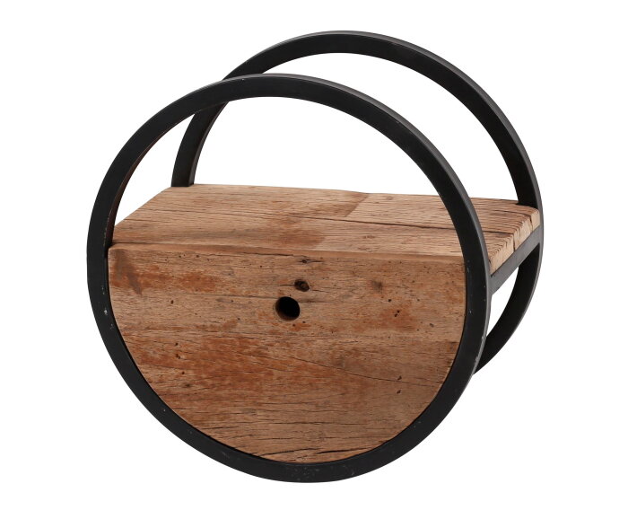 Wandschap Met Lade 40 cm - Robuust hardhout