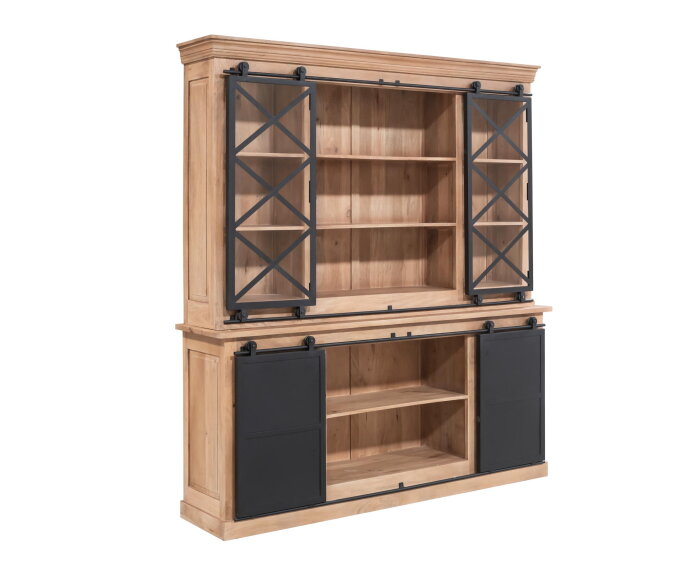 Vitrinekast Fresno XXL| 200 cm