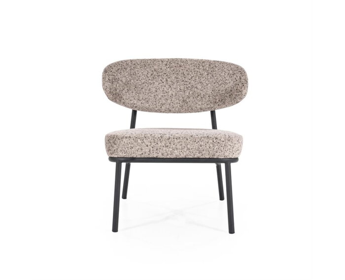 Lounge chair Jari - taupe | BY-BOO