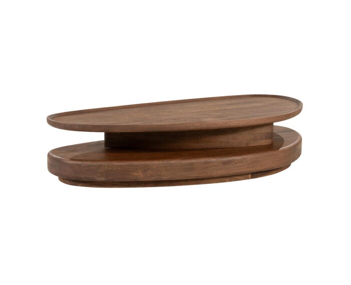 Salontafel Nino 140x65cm - bruin | Eleonora