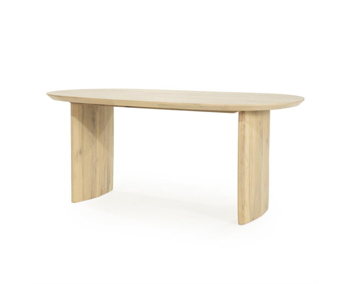 Eleonora Dex eettafel Deens ovaal eiken 180x90 cm - naturel