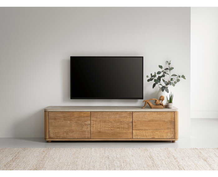 Nova tv meubel medium travertin top