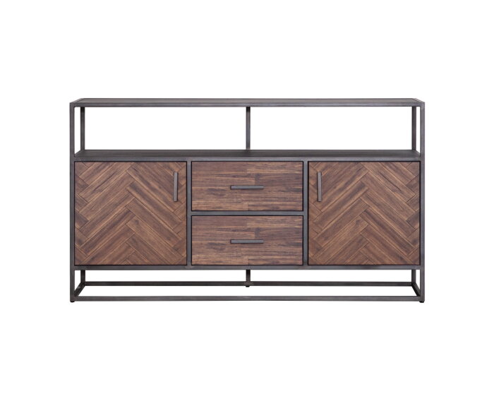 HUDSON dressoir bruin 160 cm Eleonora kopen?  € 899 Gratis thuis bezorgd!
