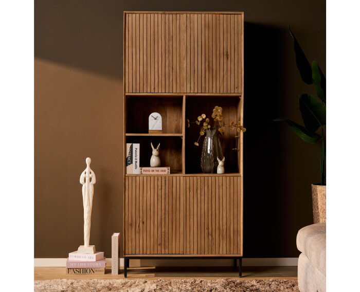 Vakkenkast Madison Natural | 90 cm