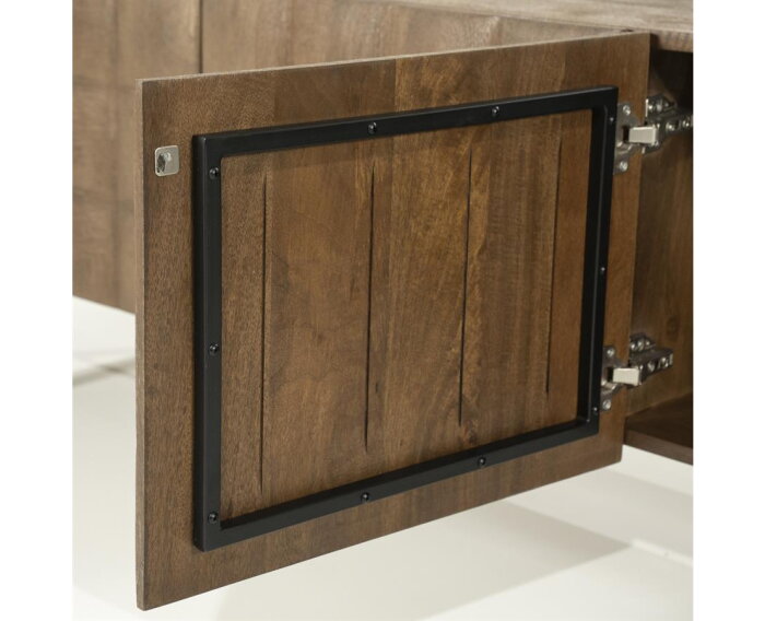 TV meubel Felix 214x41.5cm - bruin | Eleonora