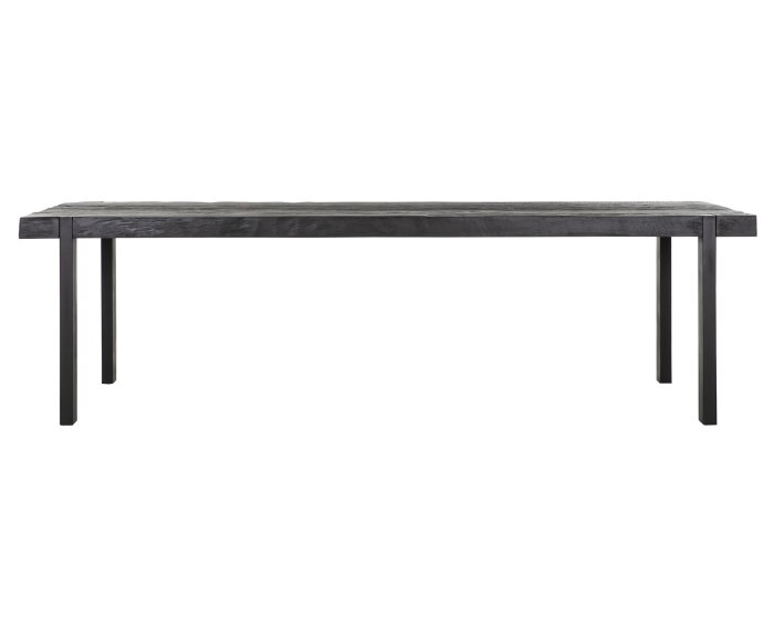 Timeless Black eettafel Beam 275 cm
