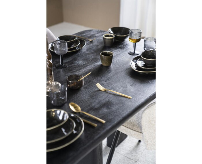 Eettafel Fynn 160x100cm - zwart | Eleonora