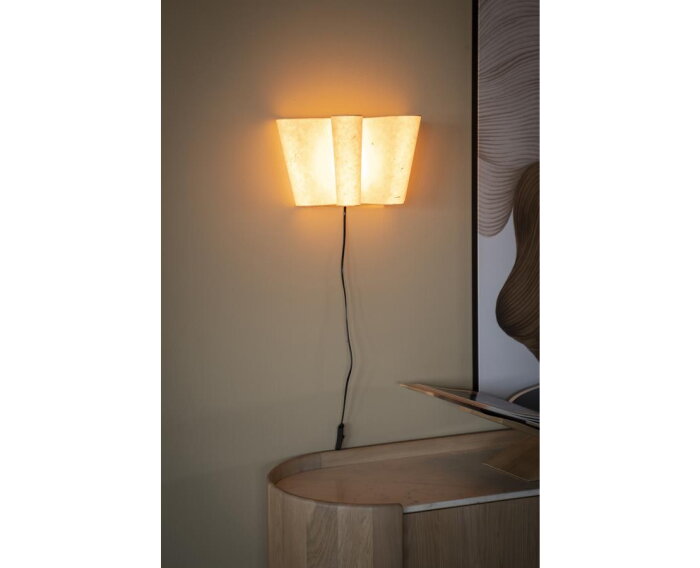Wall lamp Meander - natuurlijk | BY-BOO